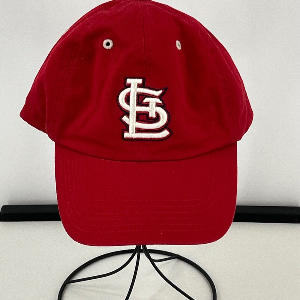 St‎ Louis Cardinals MLB Baseball Hat Red Adjustable Cotton Dad Cap TEI Genuine
